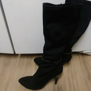 NINE WEST Black Boots with Heel